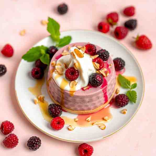 Cloudberry Cream Dessert - Healthy Quick and Easy Desserts to Try